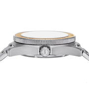  Shop Authentic Michael Kors Maritime Analog Black Dial Silver Steel Strap Watch for Men - MK9161 - Luxxuri