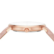  Shop Authentic Michael Kors Pyper Quartz White Dial Pink Leather Strap Watch For Women - MK2859 - Luxxuri