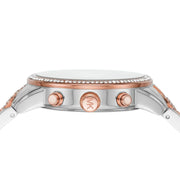  Shop Authentic Michael Kors Ritz Chronograph Silver Dial Two Tone Steel Strap Watch For Women - MK6938 - Luxxuri
