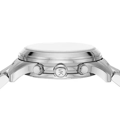  Shop Authentic Michael Kors Runway Chronograph Silver Dial Silver Steel Strap Watch For Women - MK7325 - Luxxuri