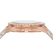  Shop Authentic Michael Kors Runway Quartz Rose Gold Dial White Leather Strap Watch For Women - MK6980 - Luxxuri