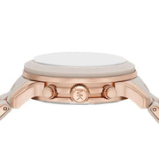  Shop Authentic Michael Kors Runway Chronograph Grey Dial Grey Silicone Strap Watch For Women - MK7386 - Luxxuri