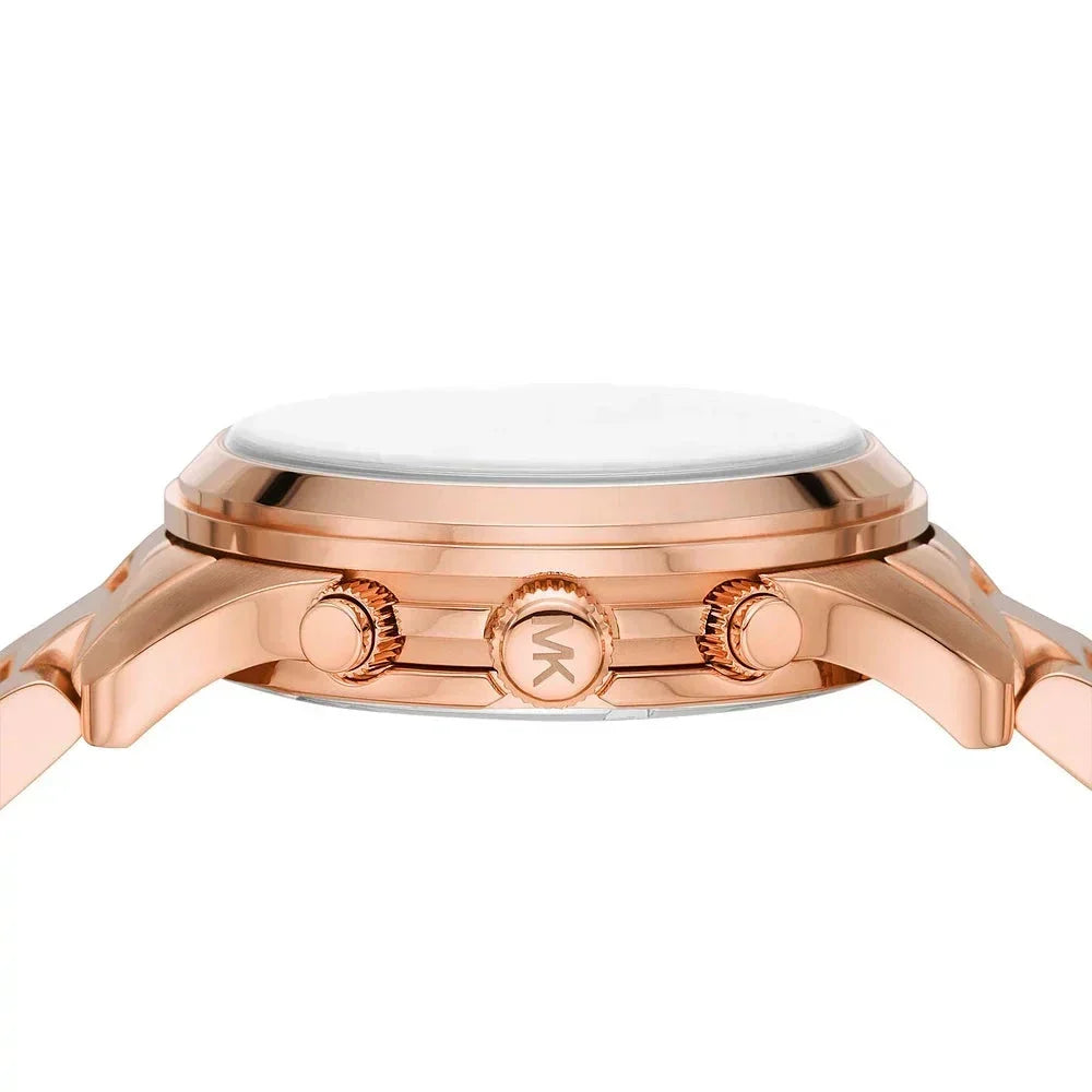  Shop Authentic Michael Kors Runway Chronograph Pink Dial Rose Gold Steel Strap Watch For Women - MK7352 - Luxxuri