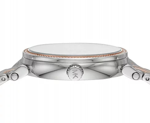  Shop Authentic Michael Kors Sofie Quartz Rose Gold Dial Two Tone Steel Strap Watch For Women - MK3972 - Luxxuri