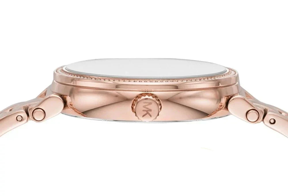  Shop Authentic Michael Kors Sofie Analog Quartz Blue Dial Rose Gold Steel Strap Watch For Women - MK3971 - Luxxuri