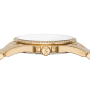  Shop Authentic Michael Kors Whitney Three-Hand White Dial Gold Steel Strap Watch For Women - MK6693 - Luxxuri