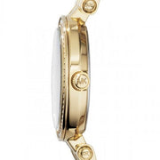  Shop Authentic Michael Kors Darci Gold Dial with Diamonds Gold Steel Strap Watch for Women - MK3295 - Luxxuri