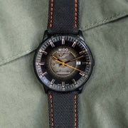  Shop Authentic Mido Commander Automatic Gradient Black Dial Black Nylon Strap Watch For Men - M021.407.37.411.00 - Luxxuri