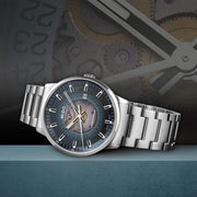  Shop Authentic Mido Commander Automatic Gradient Black Dial Silver Steel Strap Watch For Men - M021.407.11.411.00 - Luxxuri