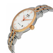  Shop Authentic Mido Baroncelli Automatic White Dial Two Tone Steel Strap Watch For Women - M8600.9.N6.1 - Luxxuri