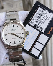  Shop Authentic Mido Multifort Automatic Silver Dial Silver Steel Strap Watch For Men - M005.430.11.031.80 - Luxxuri