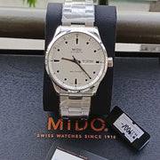  Shop Authentic Mido Multifort Automatic Silver Dial Silver Steel Strap Watch For Men - M005.430.11.031.80 - Luxxuri