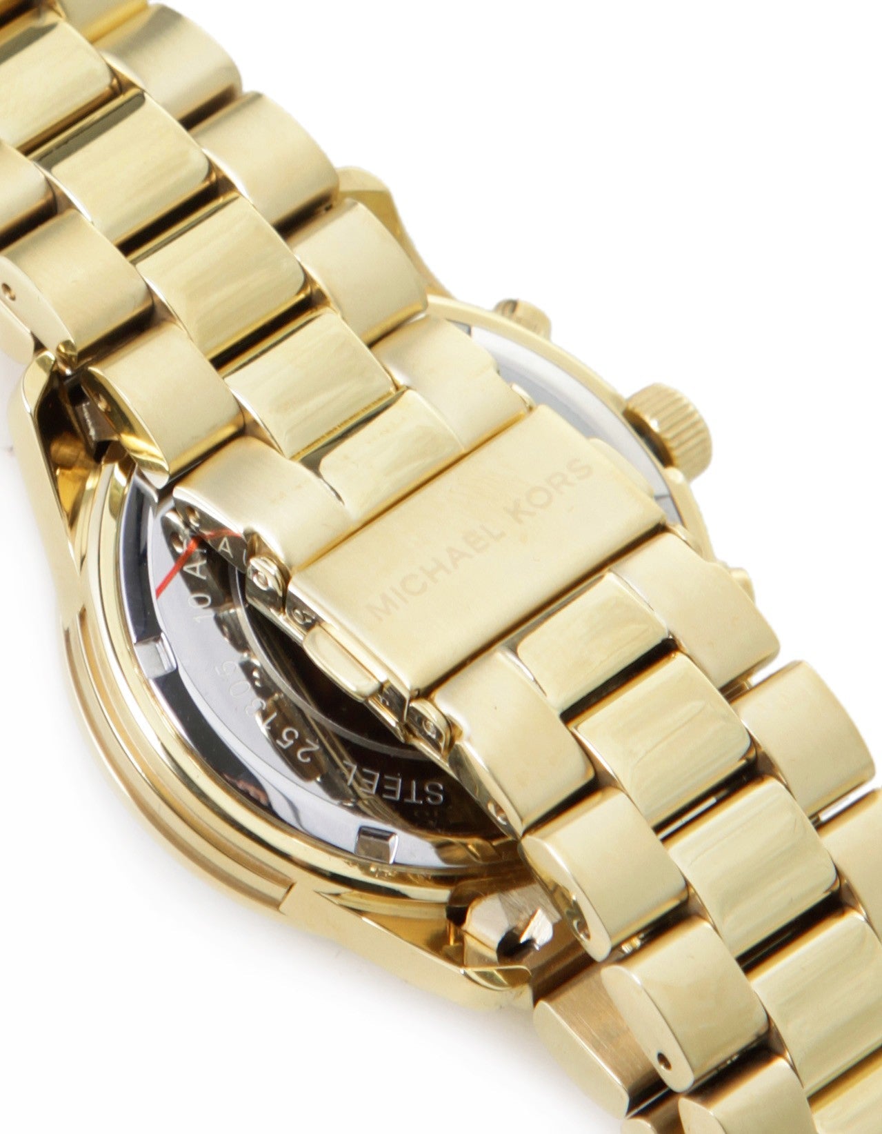  Shop Authentic Michael Kors Runway Gold Dial Gold Stainless Steel Strap Watch for Women - MK5055 - Luxxuri