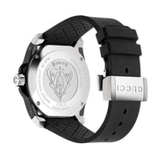  Shop Authentic Gucci Dive Analog Quartz Black Dial Black Rubber Strap Watch For Men -  YA136204 - Luxxuri