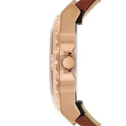 Shop Authentic Guess Limelight Quartz White Dial Brown Leather Strap Watch For Women - W0775L7 - Luxxuri