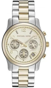  Shop Authentic Michael Kors Runway Gold Dial Two Tone Steel Strap Watch for Women - MK5137 - Luxxuri