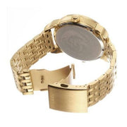  Shop Authentic Diesel Mini Daddy Gold Dial Gold Steel Strap Watch For Men - DZ7306 - Luxxuri