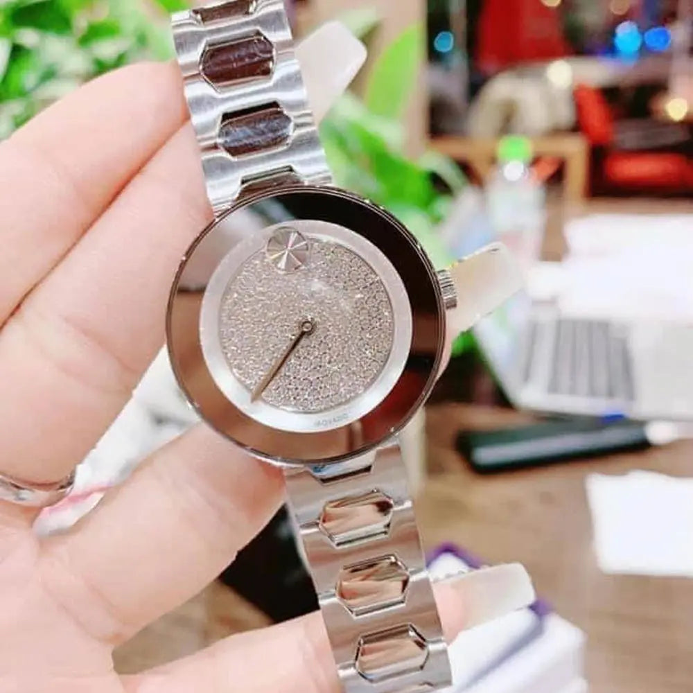  Shop Authentic Movado Bold Silver Dial Silver Steel Strap Watch For Women - 3600567 - Luxxuri