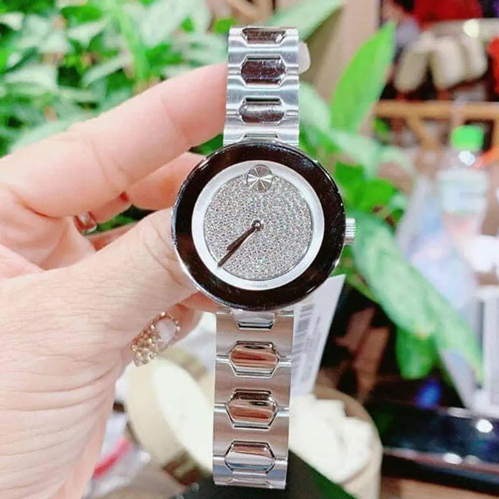  Shop Authentic Movado Bold Silver Dial Silver Steel Strap Watch For Women - 3600567 - Luxxuri