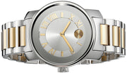  Shop Authentic Movado Bold Silver Dial Two Tone Steel Strap Watch for Women - 3600245 - Luxxuri