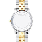  Shop Authentic Movado Museum Classic Diamonds Black Dial Two Tone Steel Strap Watch for Men - 0607202 - Luxxuri