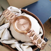  Shop Authentic Movado Bold Rose Gold Dial Rose Gold Steel Strap Watch for Women - 3600387 - Luxxuri