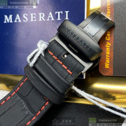  Shop Authentic Maserati Automatic Skeleton Black Dial Black Leather Strap Watch For Men - R8821108021 - Luxxuri