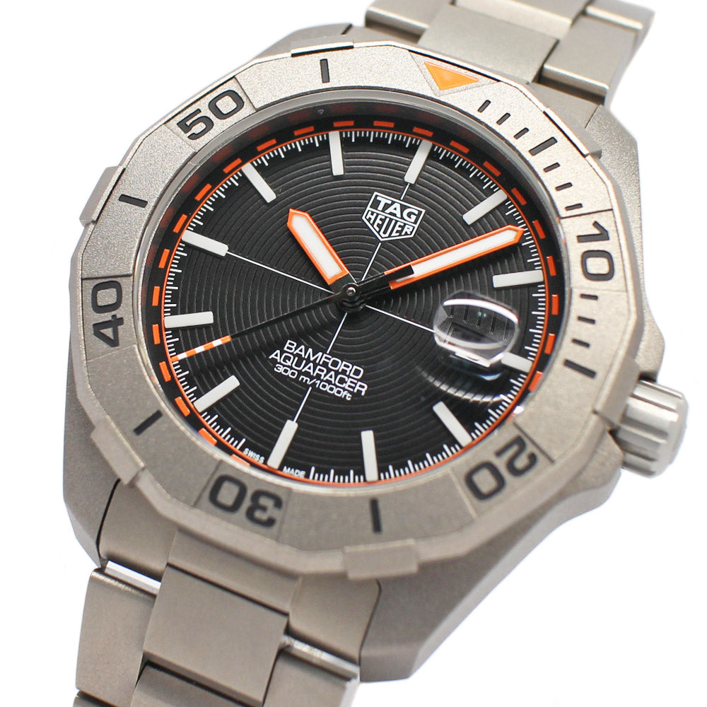  Shop Authentic Tag Heuer Aquaracer Bamford Automatic Black Dial Grey Steel Strap Watch for Men - WAY208F.BF0638 - Luxxuri