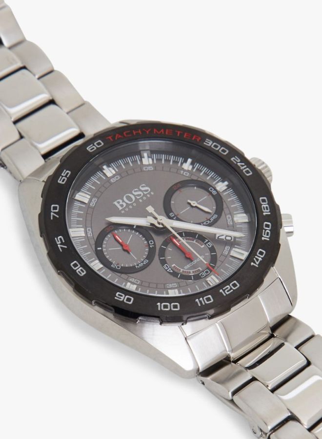  Shop Authentic Hugo Boss Intensity Chronograph Black Dial Silver Steel Strap Watch For Men - 1513680 - Luxxuri