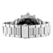  Shop Authentic Tommy Hilfiger Chase Quartz Black Dial Silver Steel Strap Watch For Men - 1791485 - Luxxuri