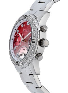 Shop Authentic Guess Confetti Diamonds Silver Dial Silver Steel Strap Watch for Women - W0774L7 - Luxxuri