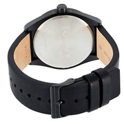 Shop Authentic Tommy Hilfiger Monogram Pop Quartz Black Dial Black Leather Strap Watch For Men - 1791773 - Luxxuri