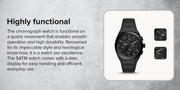  Shop Authentic Fossil Everett Chronograph Black Dial Black Steel Strap Watch for Men - FS5797 - Luxxuri