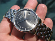  Shop Authentic Mido Baroncelli III Automatic Grey Dial Silver Steel Strap Watch For Women - M7600.4.13.1 - Luxxuri