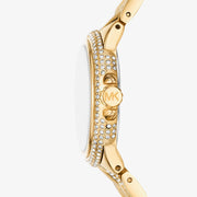  Shop Authentic Michael Kors Camile Analog White Dial Gold Steel Strap Watch for Women - MK4801 - Luxxuri