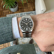  Shop Authentic Citizen Tsuyosa Automatic Black Dial Silver Steel Strap Watch For Men - NJ0150-81E - Luxxuri