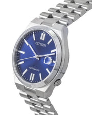  Shop Authentic Citizen Tsuyosa Automatic Blue Dial Silver Steel Strap Watch For Men - NJ0150-81L - Luxxuri
