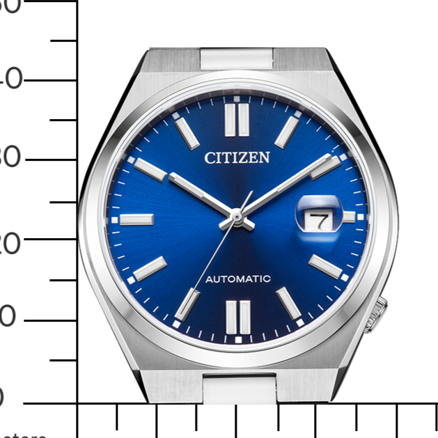  Shop Authentic Citizen Tsuyosa Automatic Blue Dial Silver Steel Strap Watch For Men - NJ0150-81L - Luxxuri