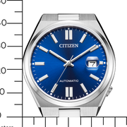  Shop Authentic Citizen Tsuyosa Automatic Blue Dial Silver Steel Strap Watch For Men - NJ0150-81L - Luxxuri