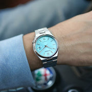  Shop Authentic Citizen Tsuyosa Automatic Turquoise Dial Silver Steel Strap Watch For Men - NJ0151-88M - Luxxuri