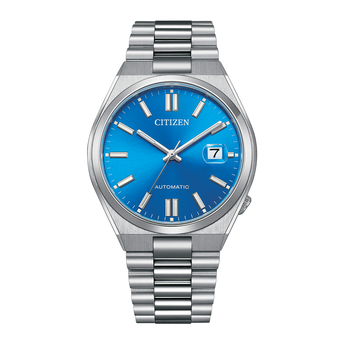  Shop Authentic Citizen x Pantone Automatic Blue Dial Silver Steel Strap Watch For Men - NJ0158-89L - Luxxuri