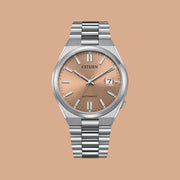  Shop Authentic Citizen x Pantone Automatic Warm Sand Dial Silver Steel Strap Watch For Men - NJ0158-89Y - Luxxuri