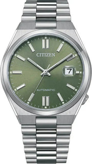  Shop Authentic Citizen x Pantone Automatic Peaceful Green Dial Silver Steel Strap Watch For Men - NJ0158-89Z - Luxxuri