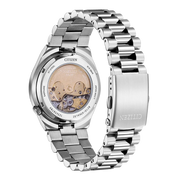  Shop Authentic Citizen Tsuyosa Automatic Salmon Orange Dial Silver Steel Strap Watch For Men - NJ0159-86Z - Luxxuri