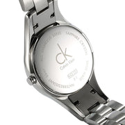  Shop Authentic Calvin Klein Simplicity Diamonds Black Dial Silver Steel Strap Watch for Women - K4323102 - Luxxuri