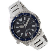  Shop Authentic Citizen Promaster Fugu Limited Edition Diver's 200m Automatic Black Dial Silver Steel Strap Watch For Men - NY0098-84E - Luxxuri