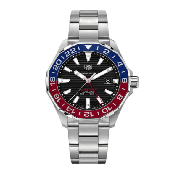  Shop Authentic Tag Heuer Aquaracer Pepsi Black Dial Watch for Men - WAY201F.BA0927 - Luxxuri
