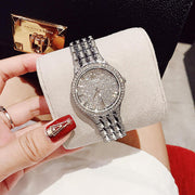  Shop Authentic Bulova Crystal Collection Silver Dial Silver Steel Strap Watch for Women - 96L243 - Luxxuri