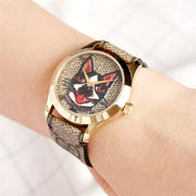  Shop Authentic Gucci G-Timeless Brown Dial Brown Leather Strap Unisex Watch - YA1264057 - Luxxuri