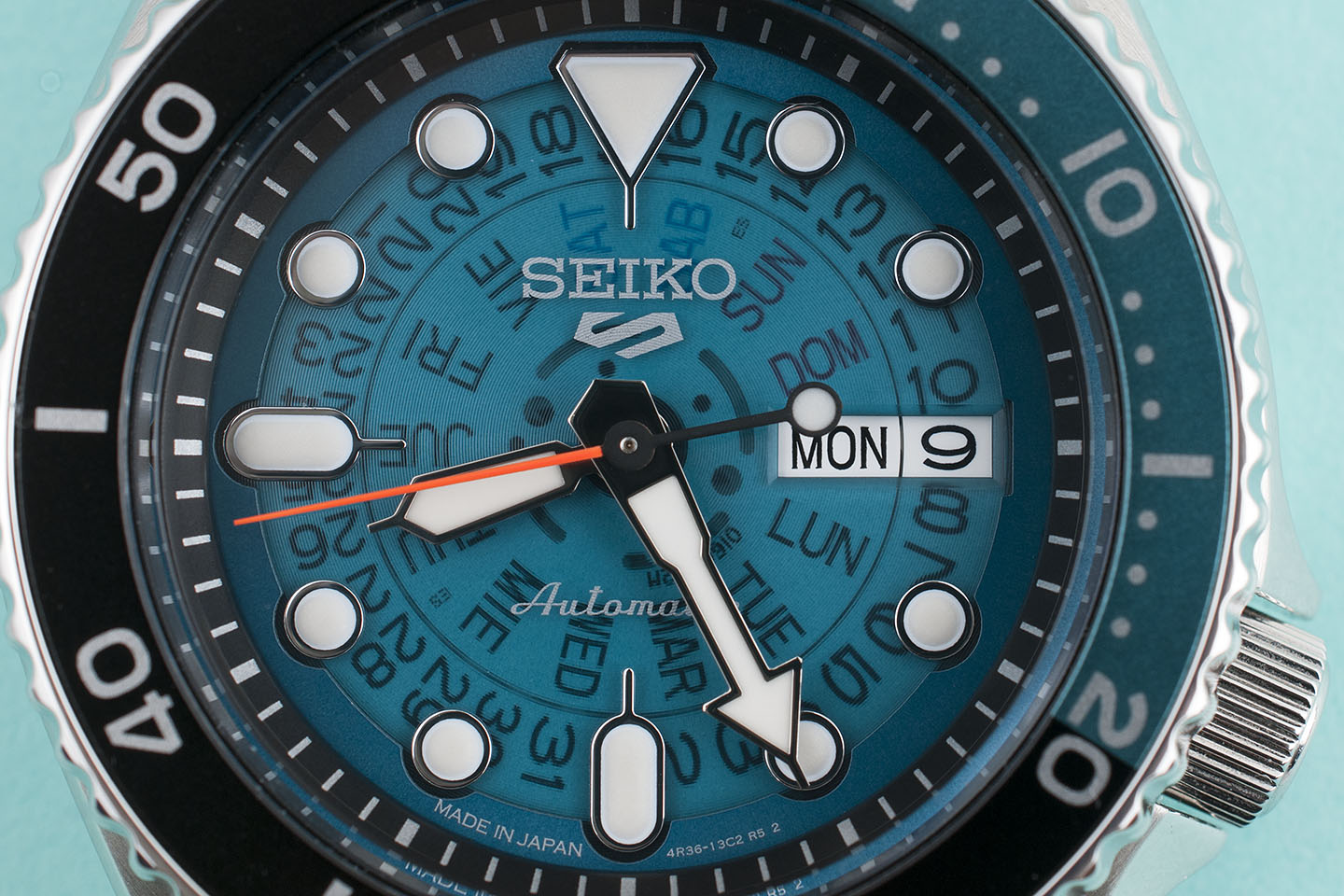 Shop Authentic Seiko 5 Sports SKX Skeleton Green Dial Silver Steel Strap Watch For Men - SRPJ45K1 - Luxxuri